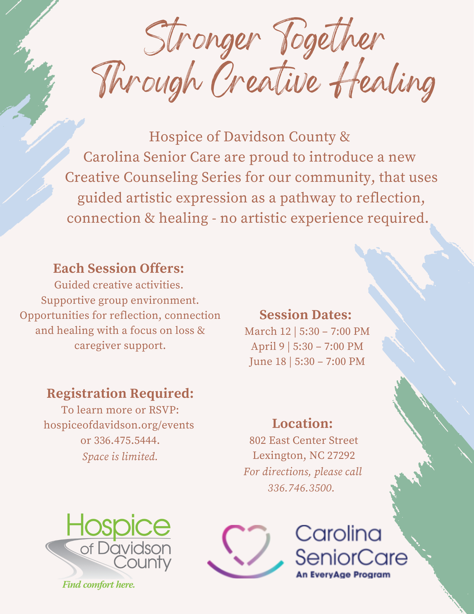 Stronger Together Through Creative Healing